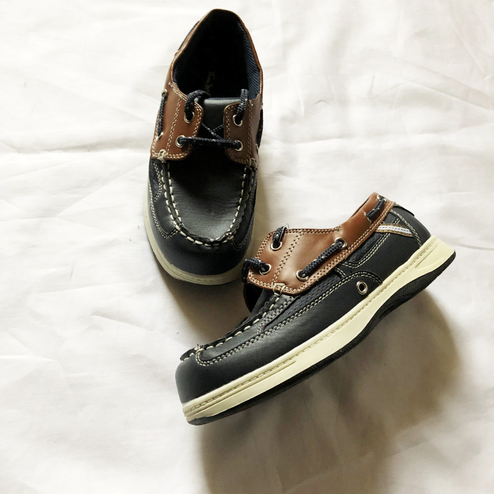 Thom McAn boys new size 2M shoes navy EUR 33.5